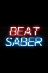 „Beat Saber“ žaidimo plakato vaizdas