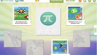 Schermata di apprendimento della matematica di DreamBox #2