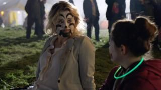 Film de famille : Kate porte du maquillage de clown