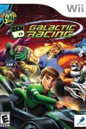 „BEN 10 Galactic Racing Game“ plakato paveikslėlis