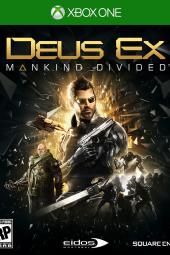 Deus Ex: الجنس البشري مقسم صورة ملصق اللعبة
