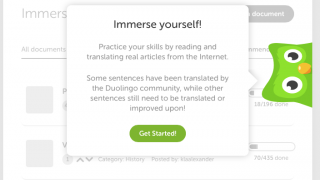 Screenshot duolinga