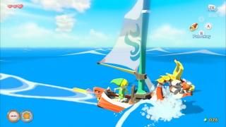 „The Legend of Zelda: The Wind Waker HD“ žaidimas: 1 ekrano kopija