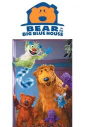 Niedźwiedź w wielkim niebieskim domu Obraz plakatu telewizyjnego