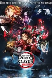 Demon Slayer: Kimetsu No Yaiba: The Movie: Mugen Train Movie Poster Image