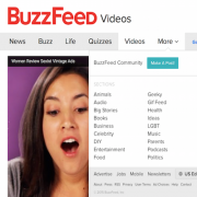 لقطة شاشة BuzzFeed