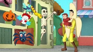 Uudishimulik George: Halloweeni Boo Fest-film: Stseen 3