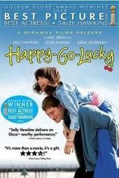 „Happy-Go-Lucky“ filmo plakato vaizdas