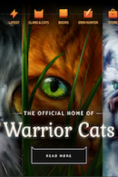 Warrior Cats 웹 사이트 포스터 이미지