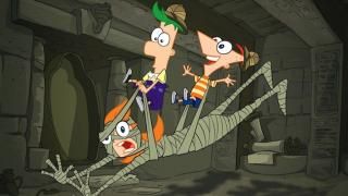 Programa de televisión Phineas y Ferb: Escena # 2
