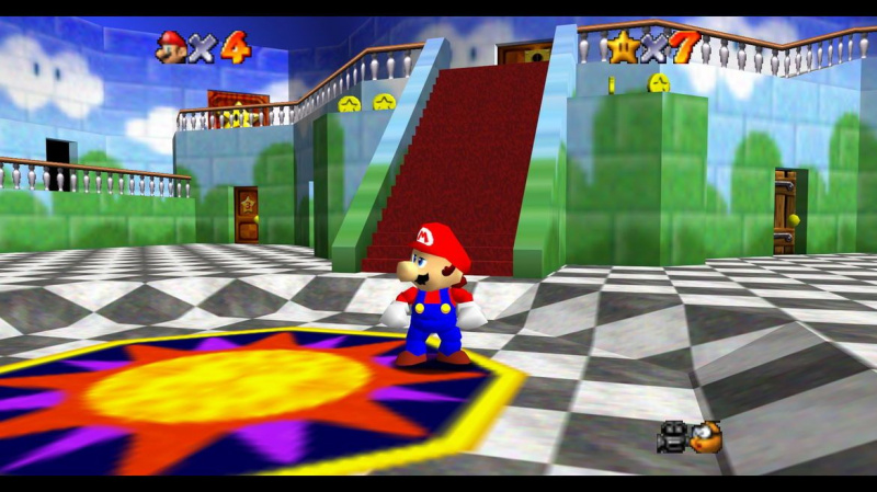 Peach's Castle je bil najboljši del igre Super Mario 64