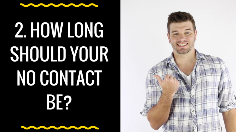 Finde heraus, wie lange du keinen Kontakt haben sollst