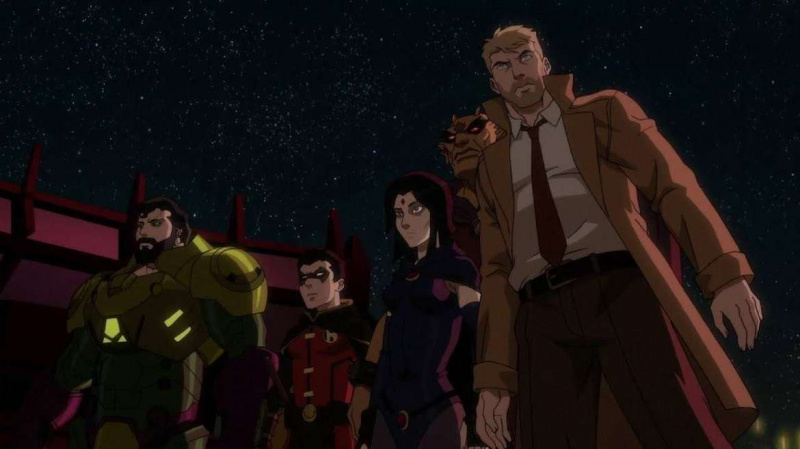 Justice-League-Dark-Apokolips-War-Superman-Robin-Raven-Etrigan-og-Constantine