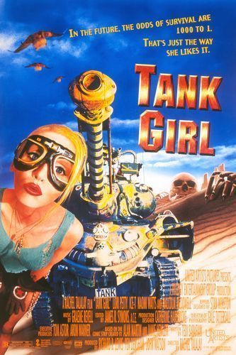Tank Girl 1995 plakāts