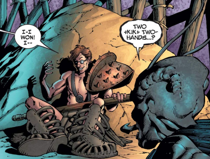 Bruce Banner in Planet Hulk mondelinge geschiedenis