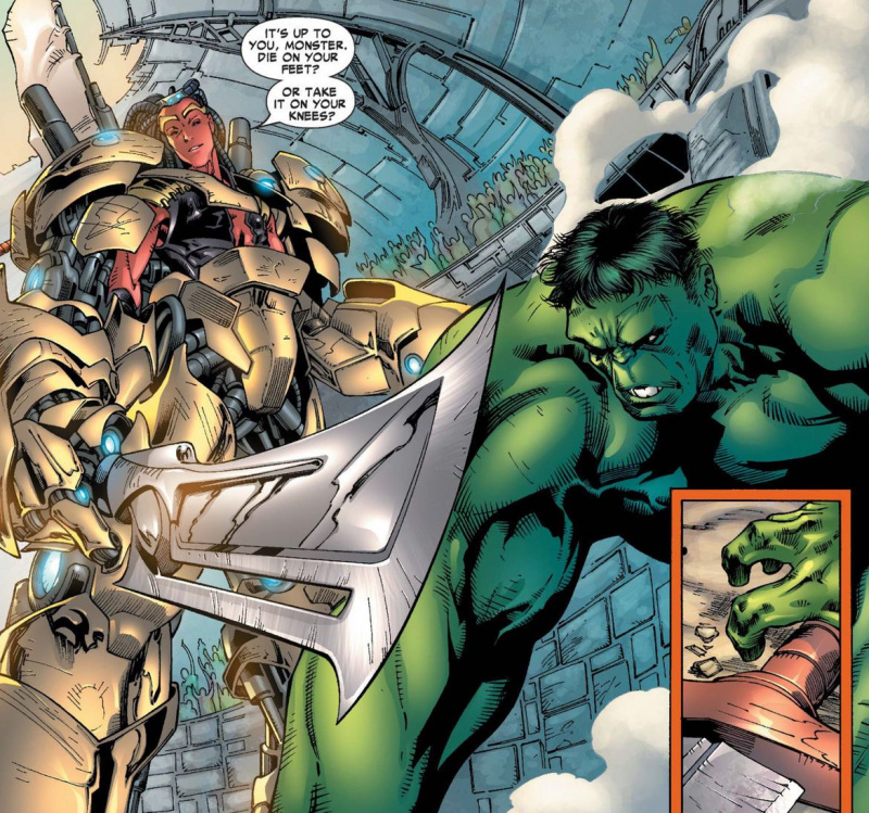 „Red King Hulk“ planetos „Hulk“ žodinė istorija