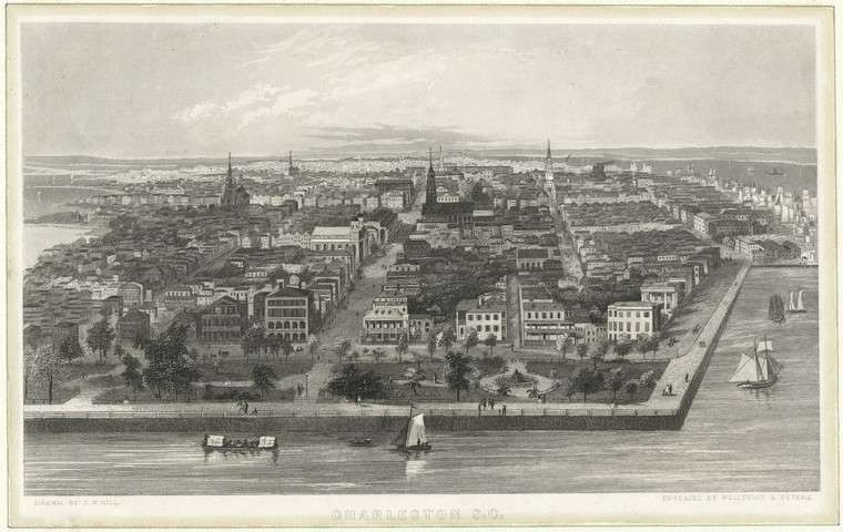 NYPL Digital Collections Charleston SC 1850