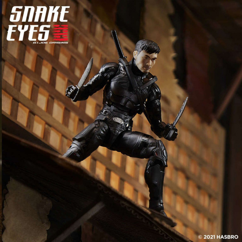 G.I. Action figure di Joe Classified Series Snake Eyes