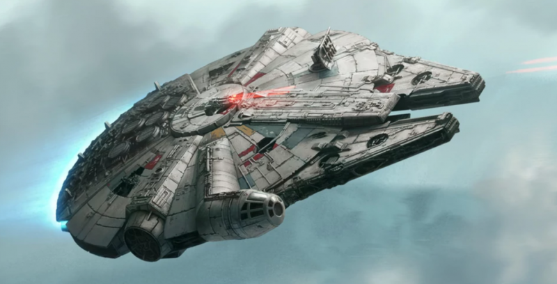 A majestade atemporal do Millennium Falcon