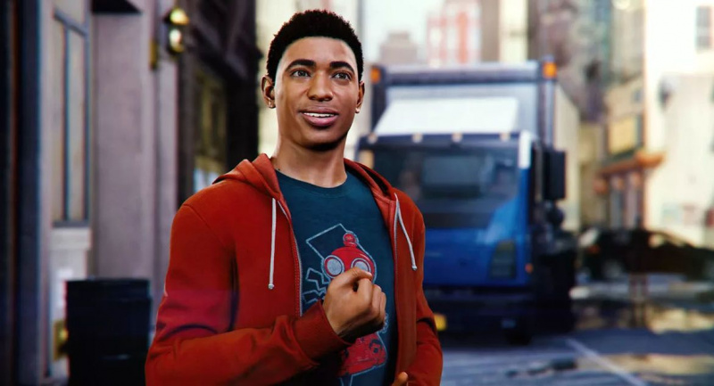 Miles Morales in Spider-Man PS4