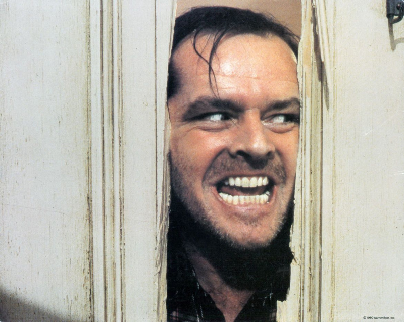 Jack Nicholson el resplandor
