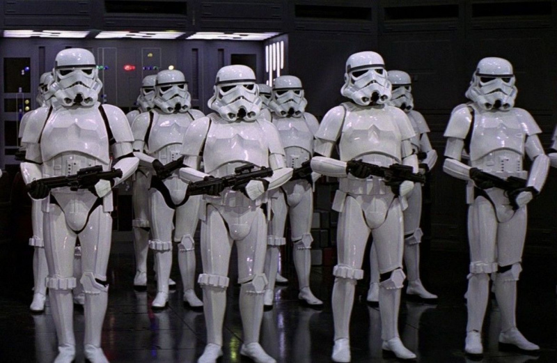 Stormtroopers Star Wars: uma nova esperança