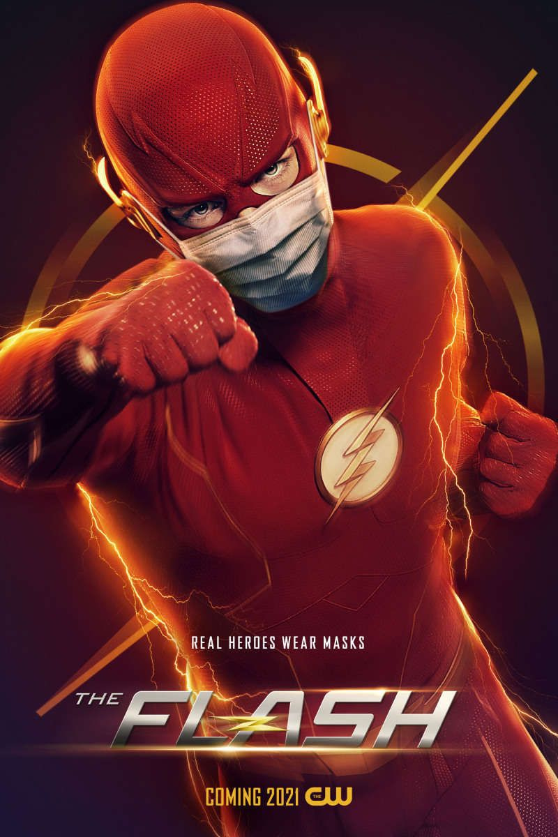Supergirl, The Flash, Beebo и още „Real Heroes“ носят маски в нови CW плакати