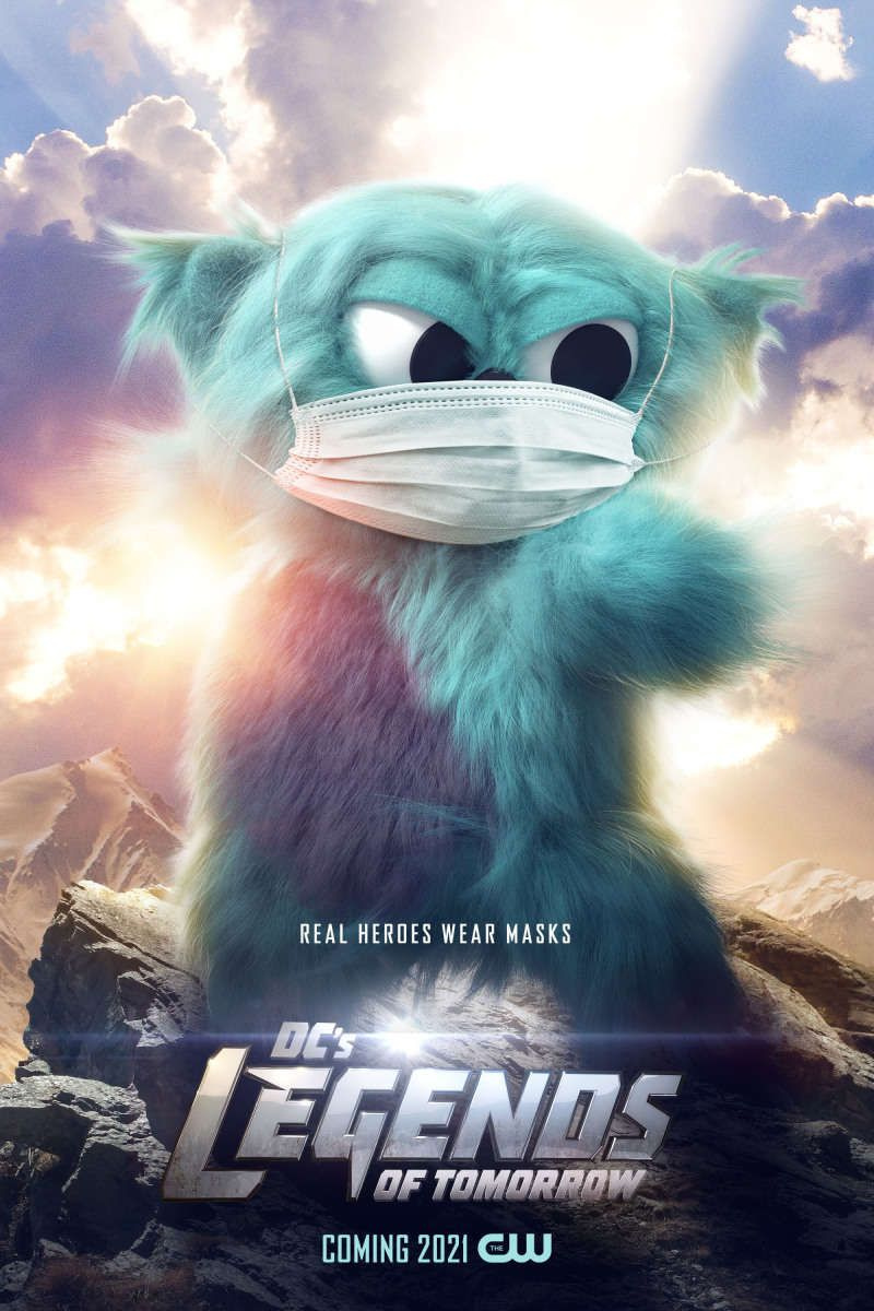 Beebo Real Heroes indossano maschere CW Poster