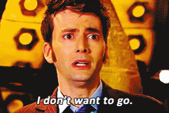 Doctor Who - David Tennant se régénère gif
