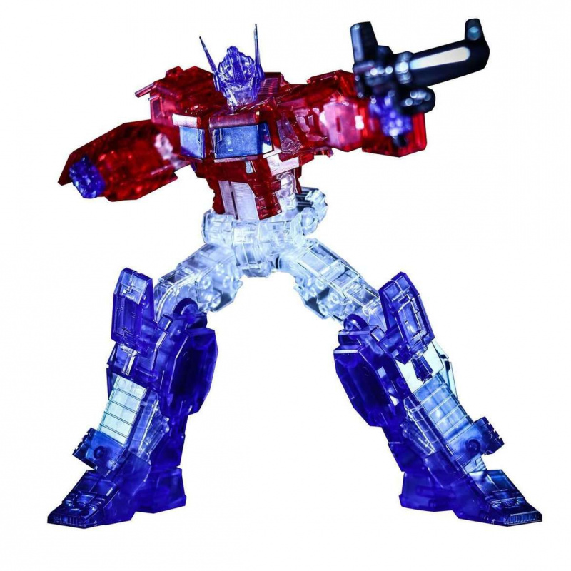 Flame Toys Optimus Prime IDW Transparant