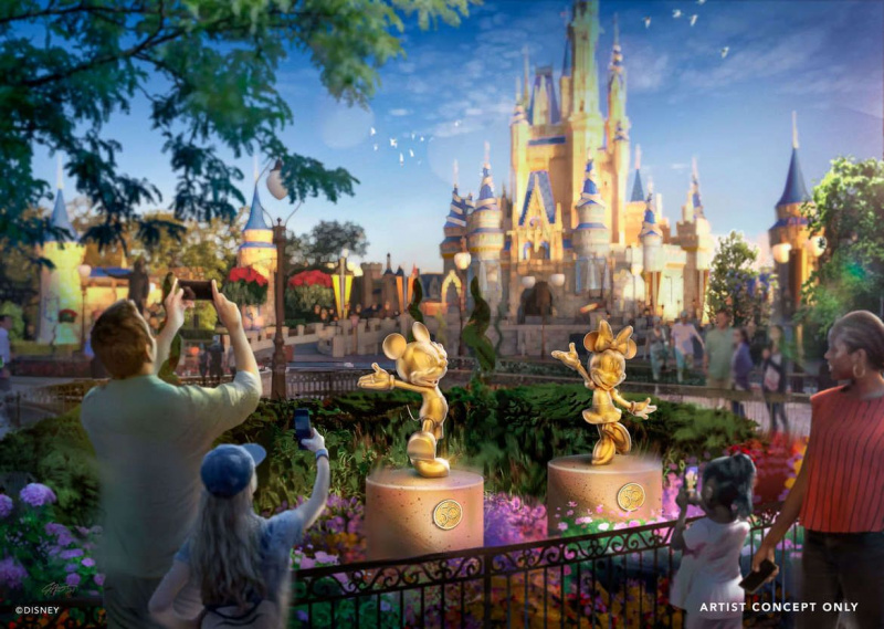 Walt Disney World-personagesculpturen