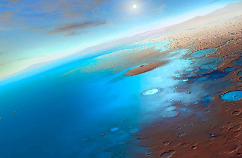 Wo ist das Wasser des Mars geblieben? Unter Tage. Vielleicht tat es das Leben auf dem Mars auch.