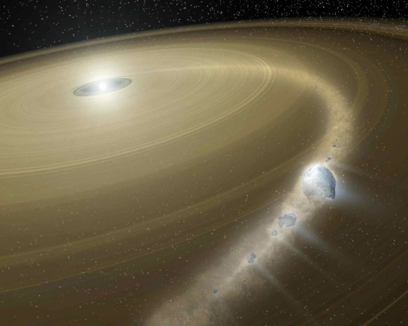 Den endelige skjebnen til et nærliggende fireplanets system: kosmisk flipperspill, og deretter spillet over