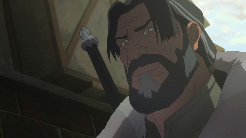 Første spennende trailer for The Witcher anime -filmen 'Nightmare of the Wolf' viser en arrogant Vesemir