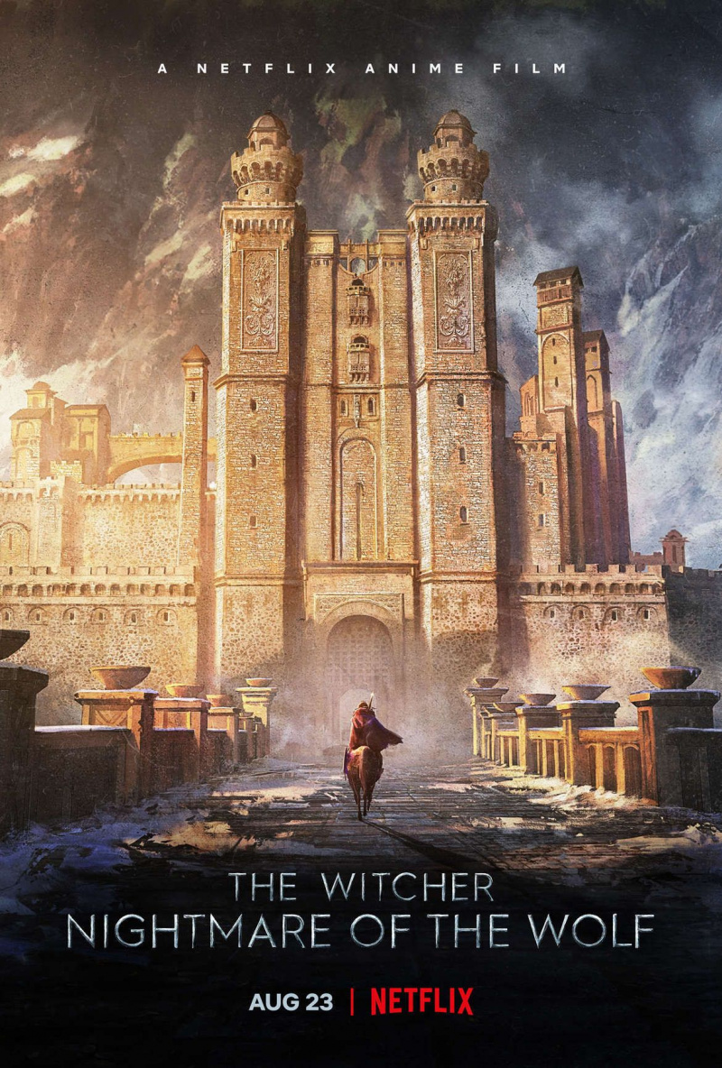 The Witcher Nightmare of the Wolf – Poster zum Veröffentlichungsdatum