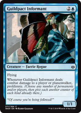 Informator Guildpact Magic the Gathering War of the Spark
