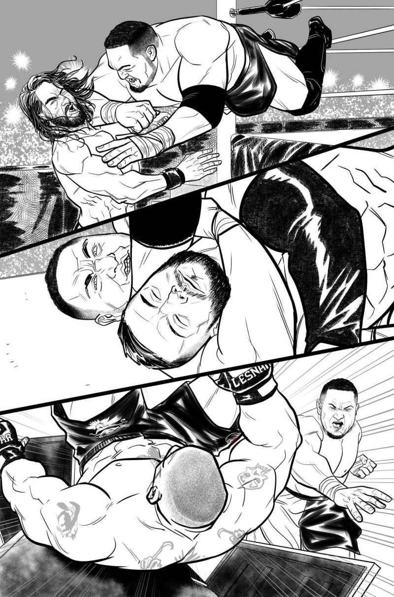 „Indie Comics Spotlight“: profesionalus imtynininkas, žaidėjas ir komiksų menininkas „Bloody Samoan“ gyvena svajonėje