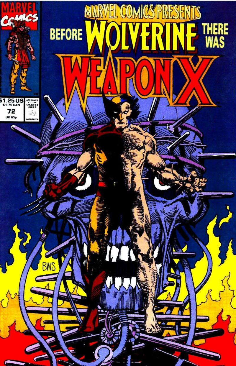 Ase X (Marvel Comics Presents 72-84) - Kirjoittanut Barry Windsor Smith, Art Barry Windsor Smith